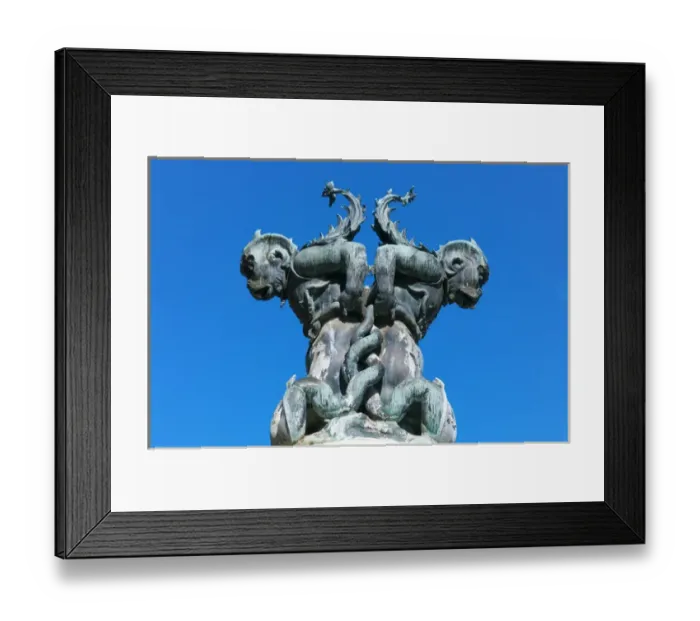 Framed Print : Fountain of sea monsters, Piazza SS Annunziata, Firenze, UNESCO World Heritage site Framed Print : Fountain of sea monsters, Piazza SS Annunziata, Firenze, UNESCO World Heritage site