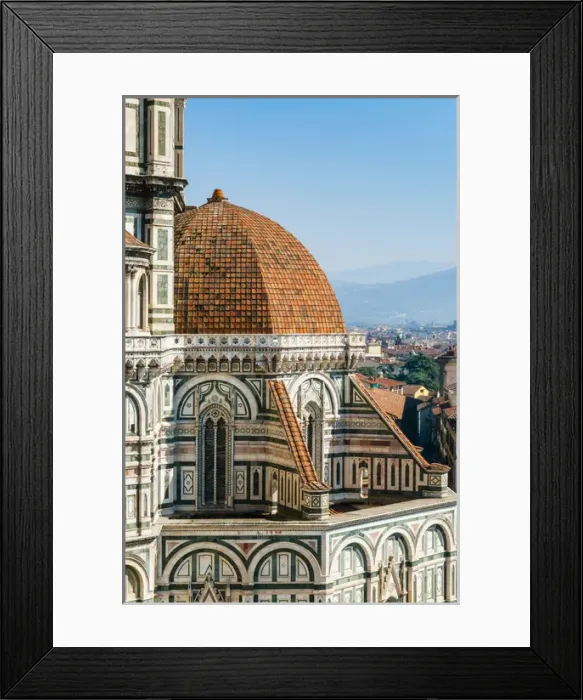 Framed Print : The Duomo of Santa Maria del Fiore, Florence (Firenze), UNESCO World Heritage Site