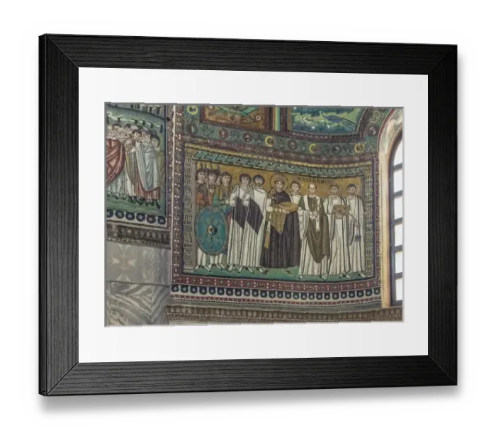 Framed Print : Italy, Ravenna, Basilica of San Vitale (Basilica di San Vitale) Mosaic Framed Print : Italy, Ravenna, Basilica of San Vitale (Basilica di San Vitale) Mosaic