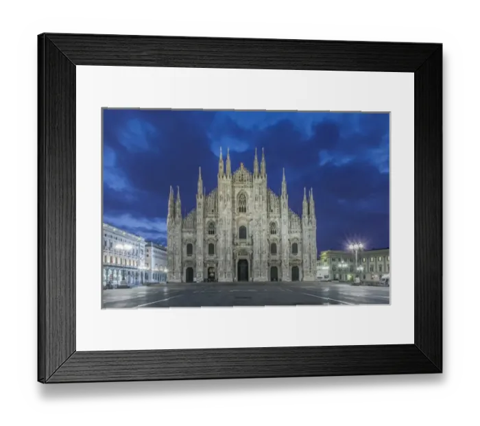 Framed Print : Italy, Milan, Milan Cathedral (Doumo di Milano) the largest cathedral in Itlay at Dawn Framed Print : Italy, Milan, Milan Cathedral (Doumo di Milano) the largest cathedral in Itlay at Dawn