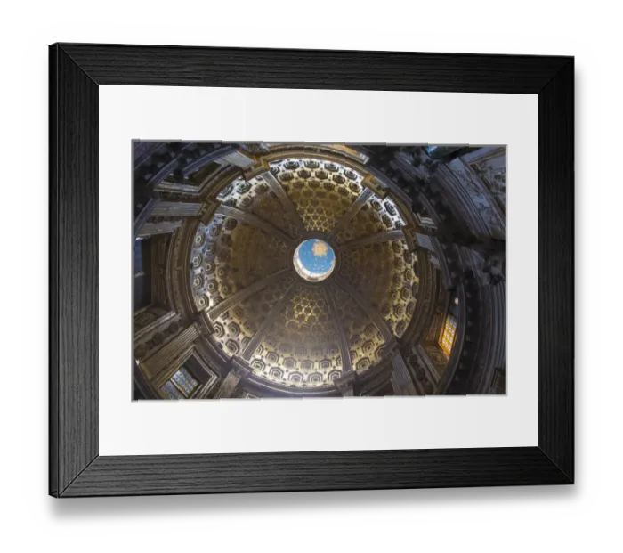 Framed Print : Europe, Italy, Siena. Ornate cathedral interior dome Framed Print : Europe, Italy, Siena. Ornate cathedral interior dome