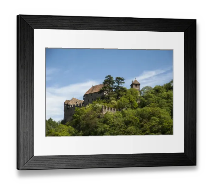 Framed Print : Castel Runkelstein sitting atop a hill in northern Italy Framed Print : Castel Runkelstein sitting atop a hill in northern Italy