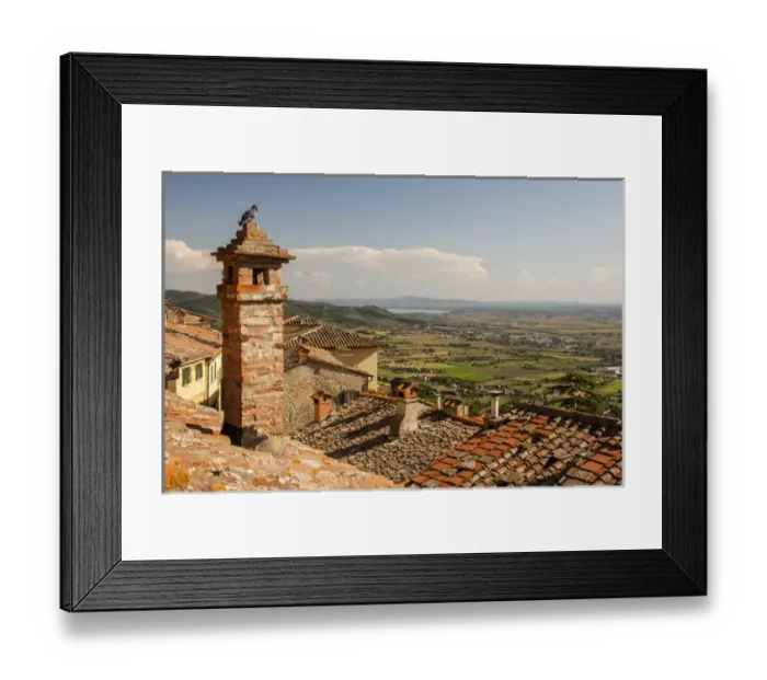 Framed Print : RF. Cortona. Tuscany. Italy Framed Print : RF. Cortona. Tuscany. Italy