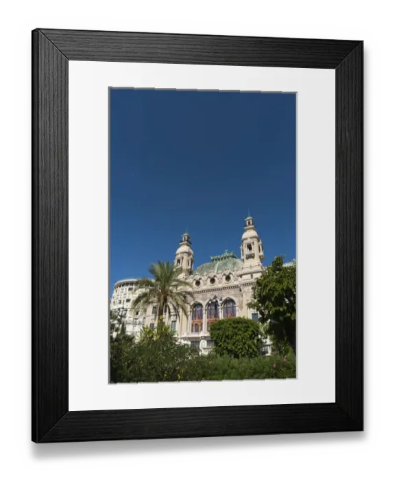 Framed Print : Casino, Montecarlo, Principaute de Monaco Framed Print : Casino, Montecarlo, Principaute de Monaco
