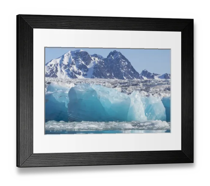 Framed Print : Arctic, Norway, Svalbard, Spitsbergen, Monaco Glacier, Ice at the base of the Monaco Framed Print : Arctic, Norway, Svalbard, Spitsbergen, Monaco Glacier, Ice at the base of the Monaco
