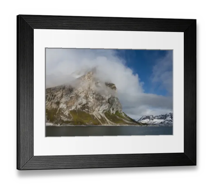 Framed Print : Norway, Svalbard, Hornsund, Gnalodden