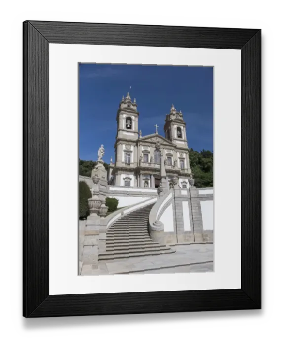Framed Print : Portugal, Braga, Tenoes, Portuguese pilgrimage site, Bom Jesus do Monte Framed Print : Portugal, Braga, Tenoes, Portuguese pilgrimage site, Bom Jesus do Monte