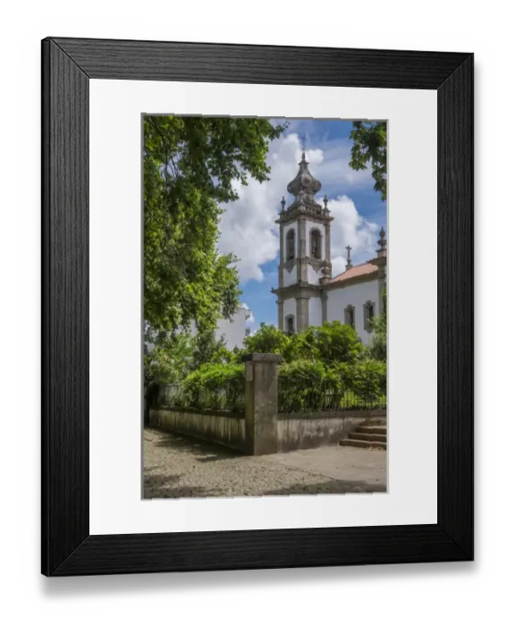 Framed Print : Portugal, Ponte de Lima. Convent of Santa Antonio Framed Print : Portugal, Ponte de Lima. Convent of Santa Antonio