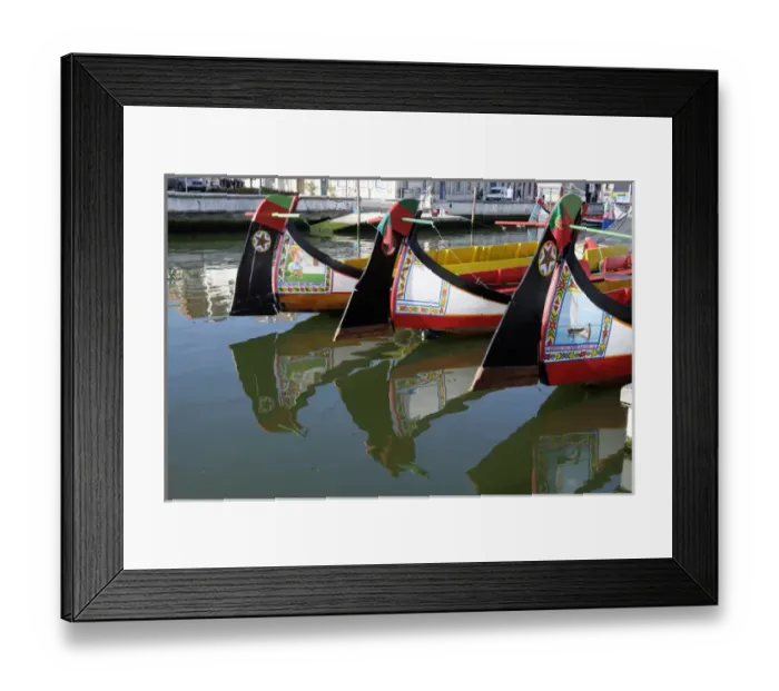 Framed Print : Portugal. Central Region, Aveiro. portuguese Venice. 10th Century city Framed Print : Portugal. Central Region, Aveiro. portuguese Venice. 10th Century city