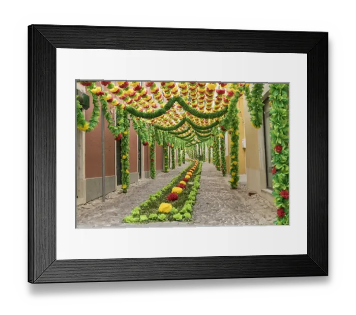 Framed Print : Portugal, Tomar, Santarem District. The town constructed in the late 12th C. Festa dos Tabuleiros Framed Print : Portugal, Tomar, Santarem District. The town constructed in the late 12th C. Festa dos Tabuleiros