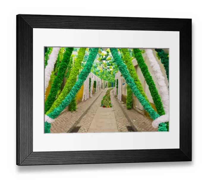 Framed Print : Portugal, Tomar, Santarem District. The town constructed in the late 12th C. Festa dos Tabuleiros Framed Print : Portugal, Tomar, Santarem District. The town constructed in the late 12th C. Festa dos Tabuleiros