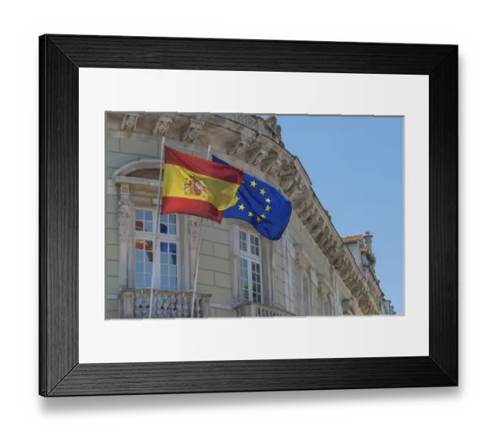 Framed Print : Europe, Portugal, Lisbon, Spanish Embassy Framed Print : Europe, Portugal, Lisbon, Spanish Embassy