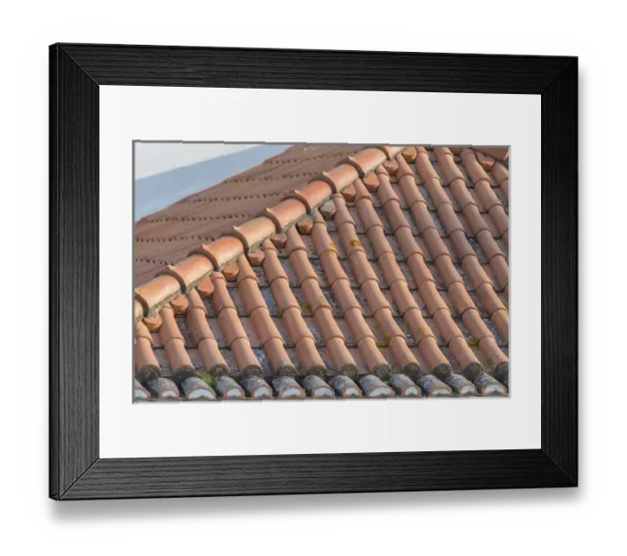 Framed Print : Europe, Portugal, Lisbon, red tile roof Framed Print : Europe, Portugal, Lisbon, red tile roof