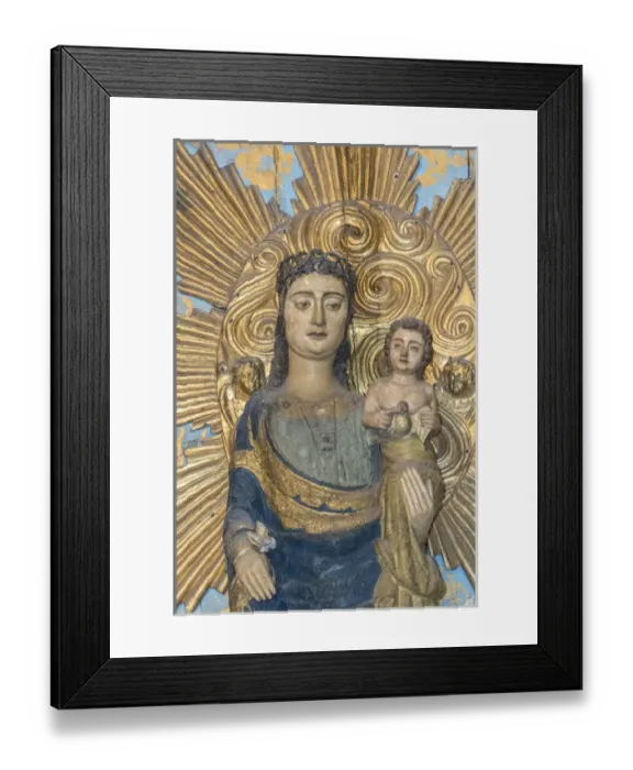 Framed Print : Se do Porto, Europe, Portugal, Oporto, Madonna and Child sculpture Framed Print : Se do Porto, Europe, Portugal, Oporto, Madonna and Child sculpture