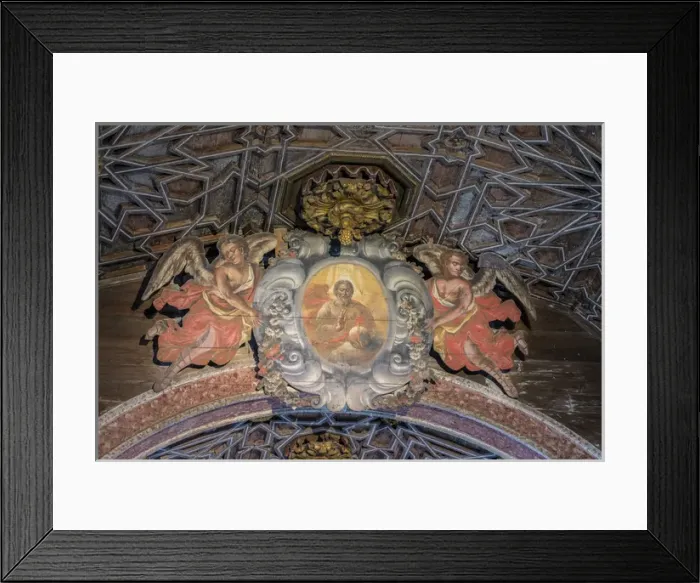 Framed Print : Europe, Portugal, Sintra, Sintra National Palace, Palatine Chapel detail Framed Print : Europe, Portugal, Sintra, Sintra National Palace, Palatine Chapel detail