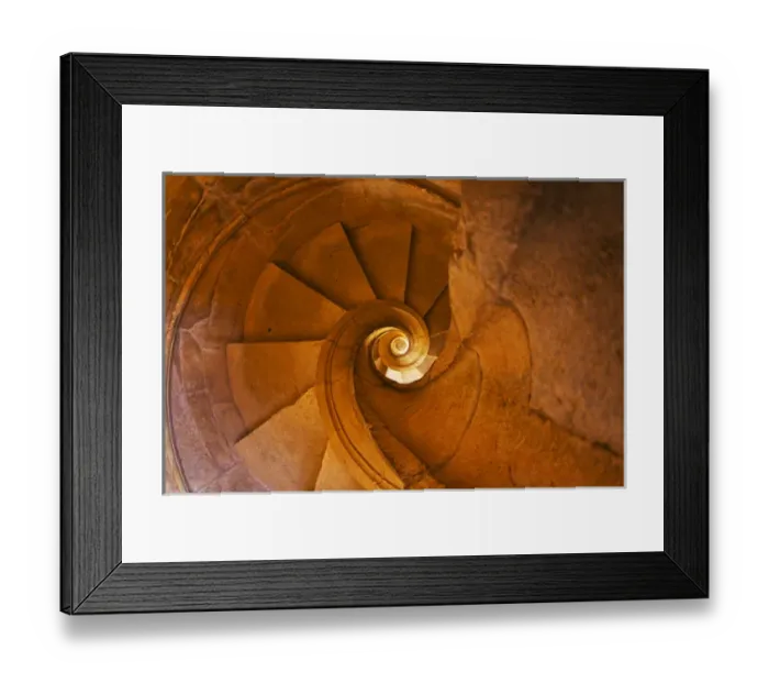 Framed Print : Europe; Portugal; Tomar; Spiral Stone Staircase in Convento de Cristo Framed Print : Europe; Portugal; Tomar; Spiral Stone Staircase in Convento de Cristo