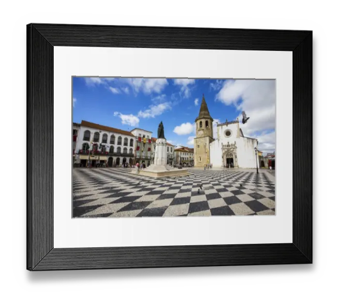 Framed Print : Europe; Portugal; Tomar; Main Square of Tomar during festival the Festa dos Tabuleiros Framed Print : Europe; Portugal; Tomar; Main Square of Tomar during festival the Festa dos Tabuleiros