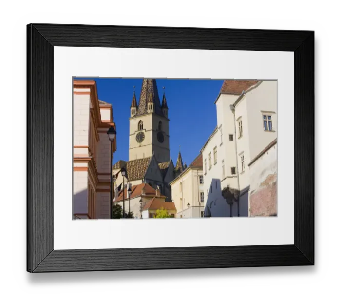 Framed Print : Sibiu, Transylvania, Romania Framed Print : Sibiu, Transylvania, Romania