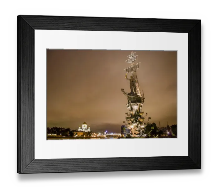 Framed Print : RM. Statue. Peter the Great. Moscow. Russia Framed Print : RM. Statue. Peter the Great. Moscow. Russia