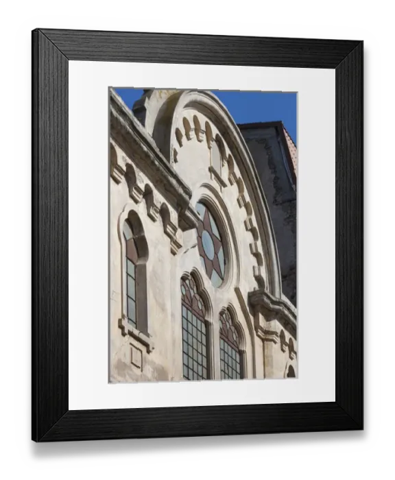 Framed Print : Romania, Black Sea Coast, Constanta, The Great Synagogue