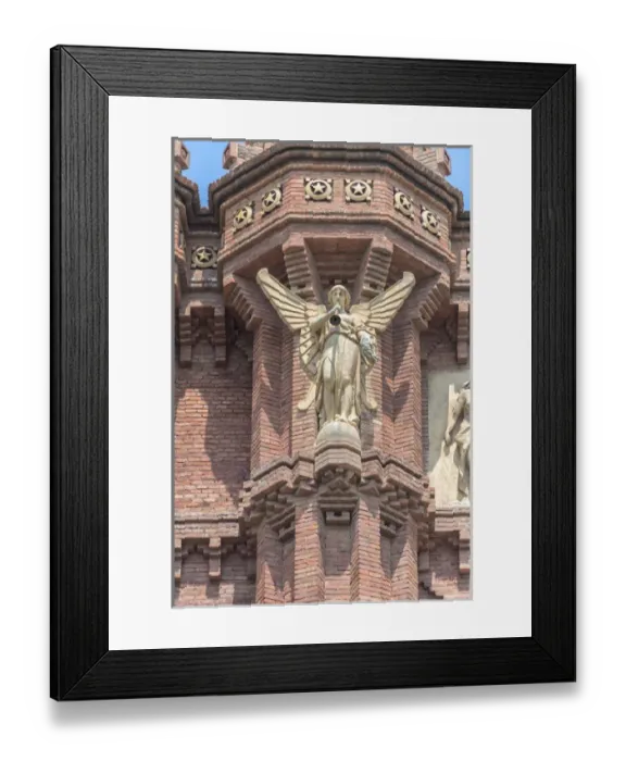 Framed Print : Europe, Spain, Barcelona, Arc de Triomf Framed Print : Europe, Spain, Barcelona, Arc de Triomf