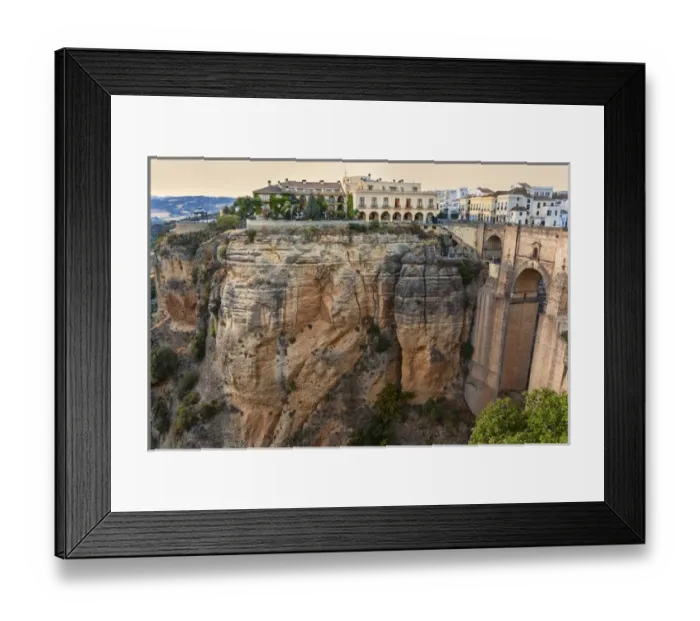 Framed Print : Europe Spain Ronda Framed Print : Europe Spain Ronda