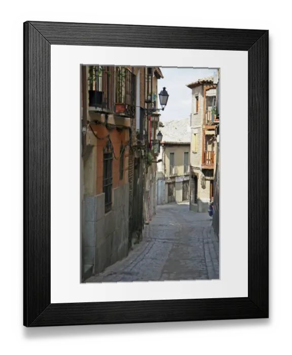 Framed Print : Europe, Spain, Toledo. Street of Toledo Framed Print : Europe, Spain, Toledo. Street of Toledo