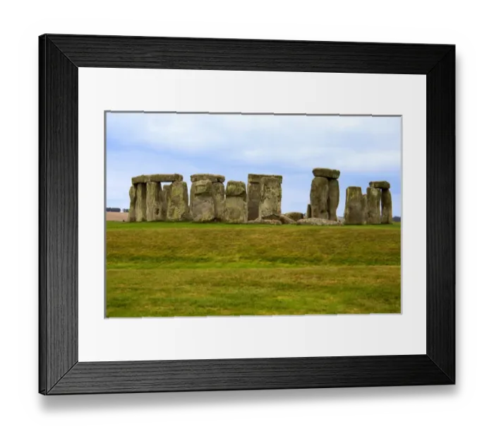 Framed Print : Europe, Great Britain, England, Wiitshire. Stonehenge, a UNESCO World Heritage Site