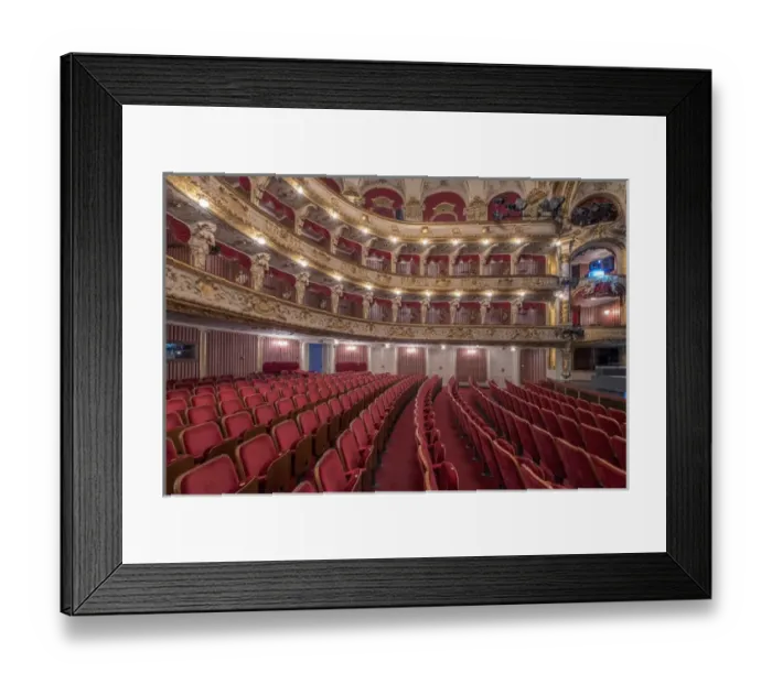 Framed Print : Croatia, Zagreb, Croatian National Theater Framed Print : Croatia, Zagreb, Croatian National Theater