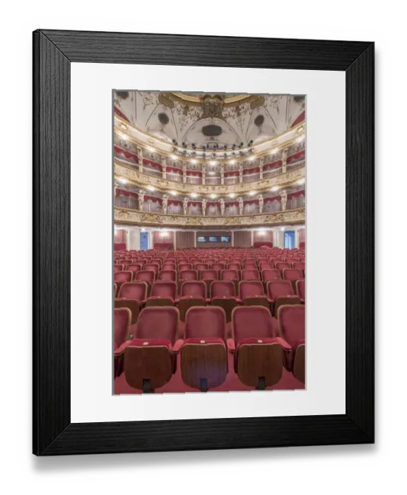 Framed Print : Croatia, Zagreb, Croatian National Theater Framed Print : Croatia, Zagreb, Croatian National Theater