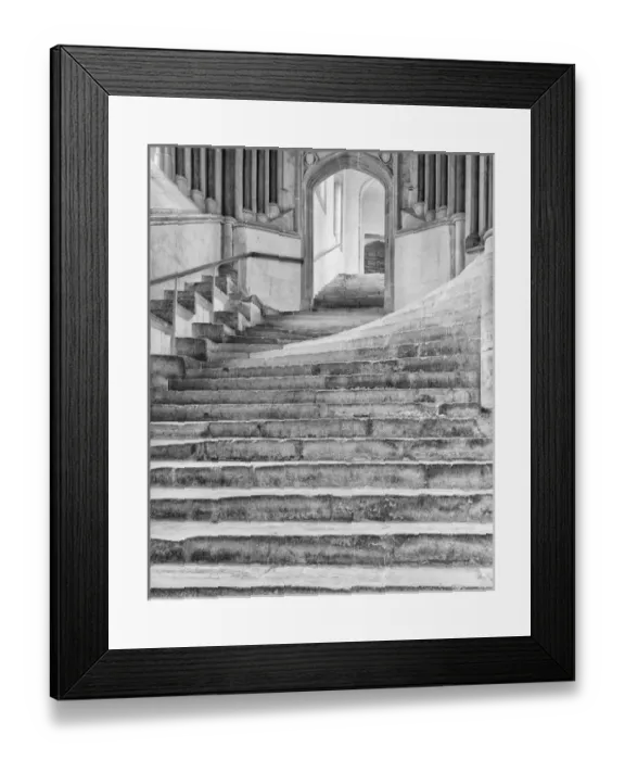 Framed Print : Wells Cathedral Chapter House Stairs England