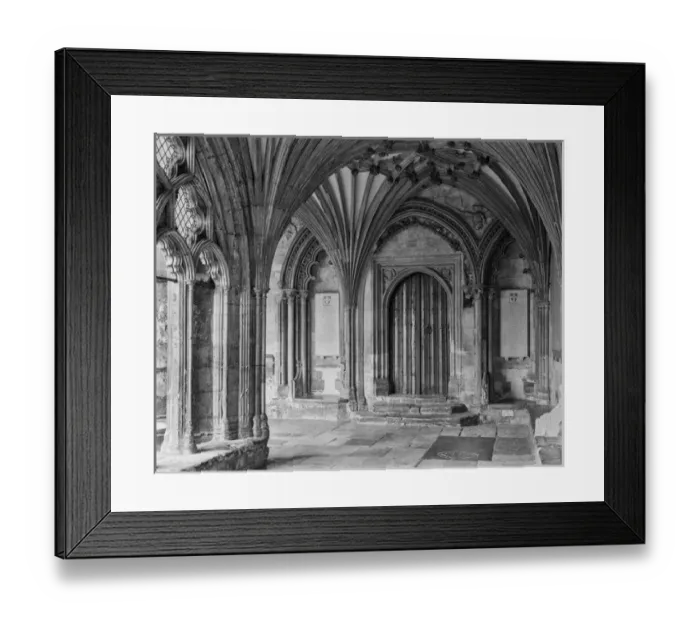 Framed Print : England Beckett Door Canterbury Cathedral Framed Print : England Beckett Door Canterbury Cathedral