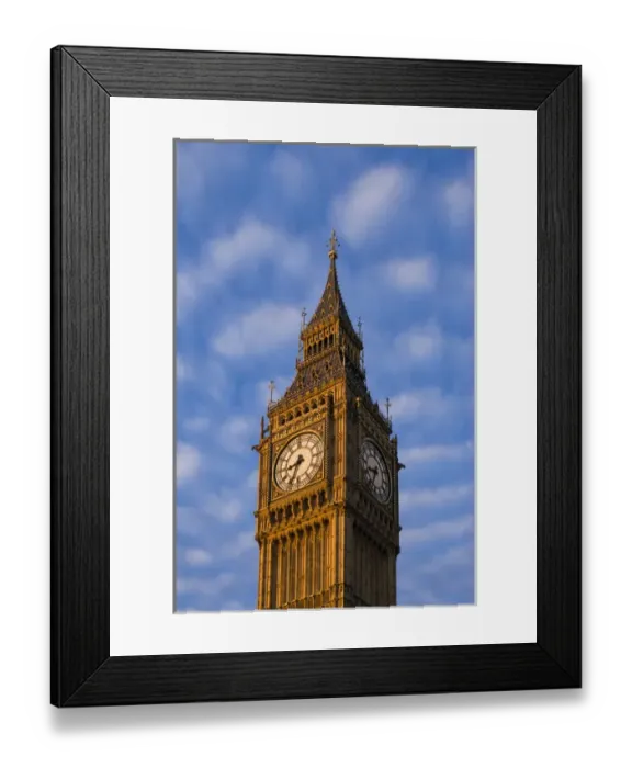 Framed Print : England, London, Victoria Embankment, Parliament, Big Ben, dawn Framed Print : England, London, Victoria Embankment, Parliament, Big Ben, dawn