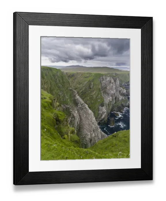 Framed Print : Hermaness National Nature Reserve on the island Unst Framed Print : Hermaness National Nature Reserve on the island Unst