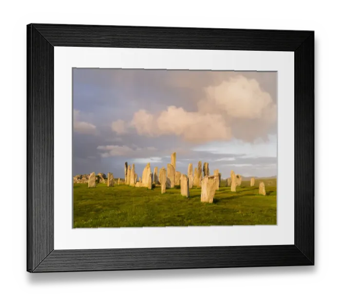 Framed Print : Standing Stones of Callanish (Callanish 1) on the Isle of Lewis in the Outer Hebrides
