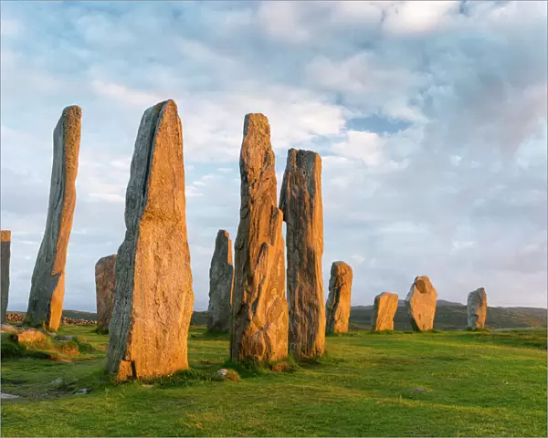 Standing Stones of Callanish (Callanish 1) on the Isle of Lewis in the Outer Hebrides