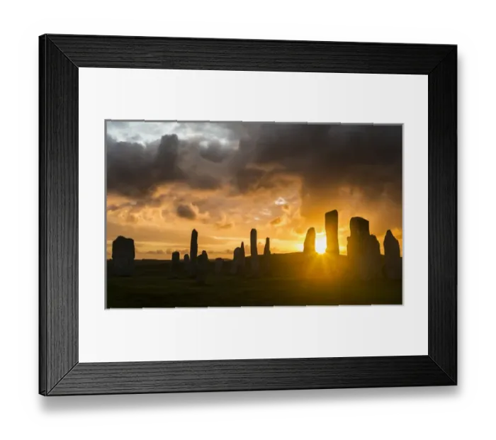 Framed Print : Standing Stones of Callanish (Callanish 1) on the Isle of Lewis in the Outer Hebrides Framed Print : Standing Stones of Callanish (Callanish 1) on the Isle of Lewis in the Outer Hebrides