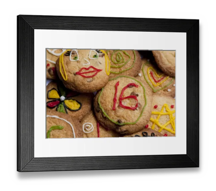 Framed Print : Hand made chocolate chip cookies Framed Print : Hand made chocolate chip cookies