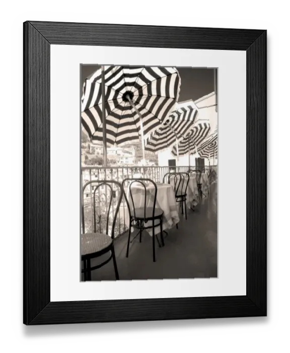 Framed Print : Restaurant in hillside town of Vernazza, Cinque Terre, Liguria region, Italy Framed Print : Restaurant in hillside town of Vernazza, Cinque Terre, Liguria region, Italy