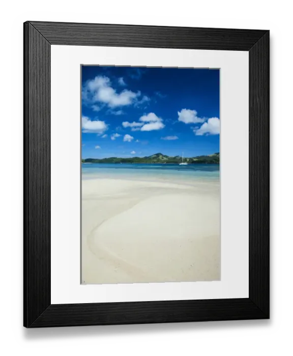 Framed Print : Turquoise water at the Nanuya Lailai island, the blue lagoon, Yasawas, Fiji, South Framed Print : Turquoise water at the Nanuya Lailai island, the blue lagoon, Yasawas, Fiji, South