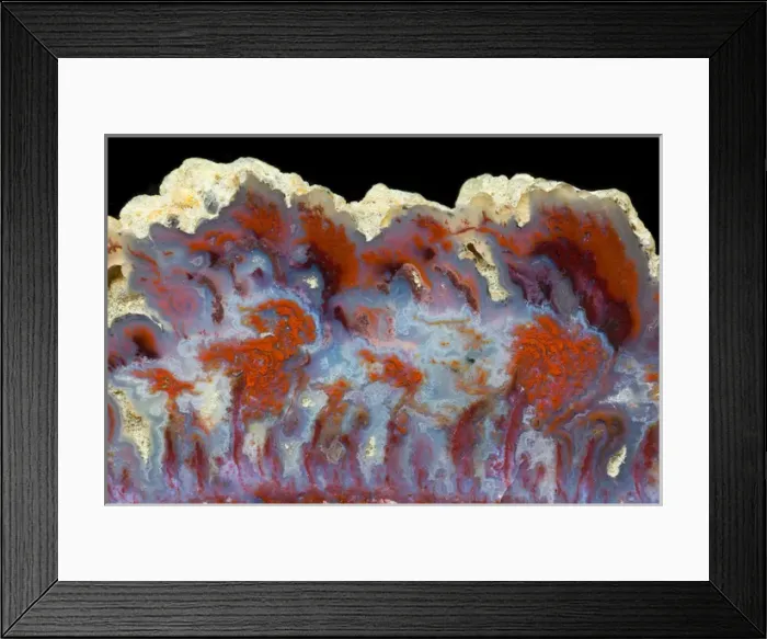 Framed Print : Luna Agate - Mexico Framed Print : Luna Agate - Mexico