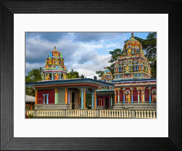 Framed Print : Sri Siva Subramaniya hindu temple, Nadi, Viti levu, Fiji