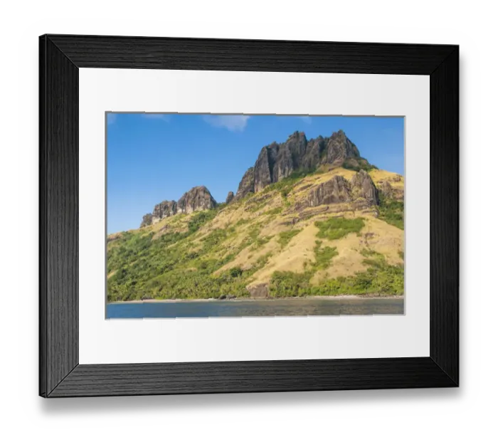 Framed Print : Naviti island, Yasawas, Fiji, South Pacific
