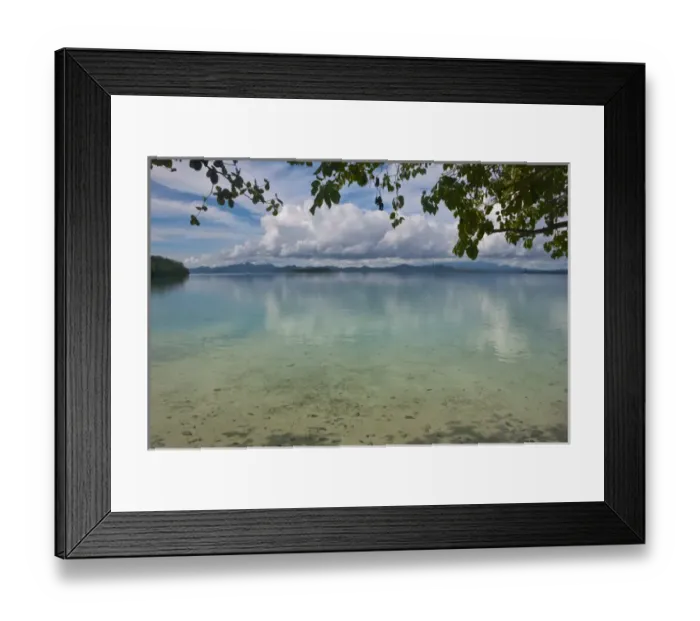 Framed Print : The Marovo lagoon, Salomon Islands, Pacific Framed Print : The Marovo lagoon, Salomon Islands, Pacific