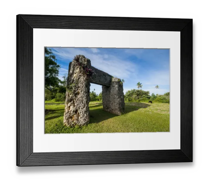 Framed Print : Haamonga a Maui (Burden of Maui), stone trilithon build in the 13th century, Tongatapu Framed Print : Haamonga a Maui (Burden of Maui), stone trilithon build in the 13th century, Tongatapu