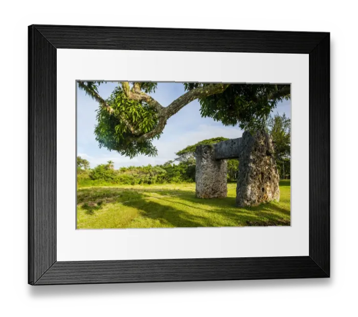 Framed Print : Haamonga a Maui (Burden of Maui), stone trilithon build in the 13th century, Tongatapu Framed Print : Haamonga a Maui (Burden of Maui), stone trilithon build in the 13th century, Tongatapu