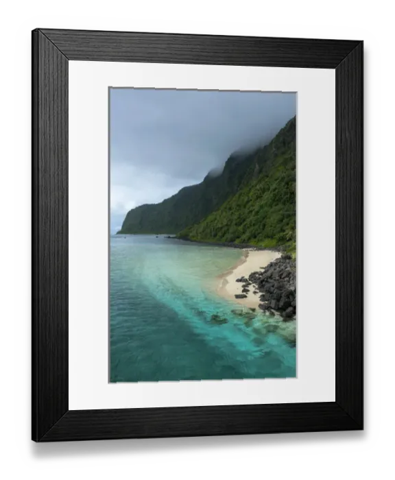 Framed Print : Ofu Island, Manua'a island group, American Samoa, South Pacific Framed Print : Ofu Island, Manua'a island group, American Samoa, South Pacific