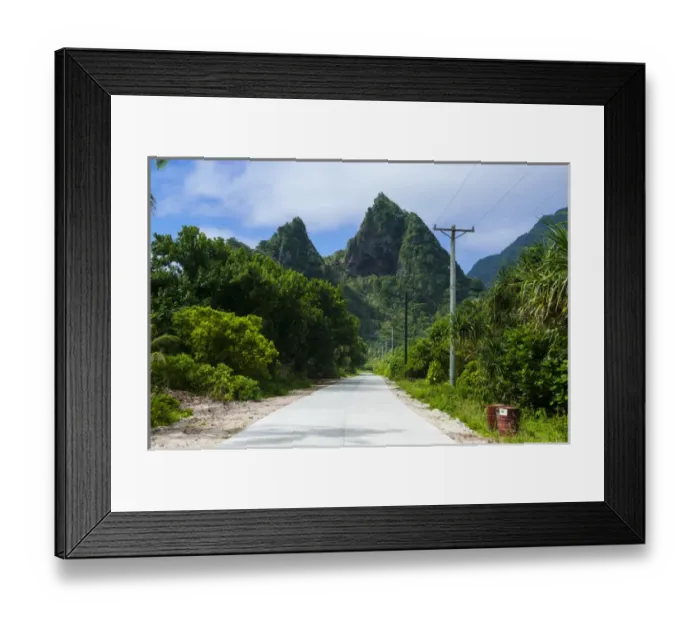 Framed Print : Ofu Island, Manua'a island group, American Samoa, South Pacific Framed Print : Ofu Island, Manua'a island group, American Samoa, South Pacific
