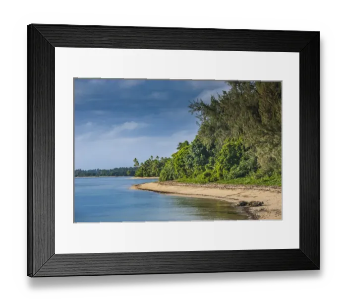 Framed Print : Sandy coastline of Haa'apai, Haapai, islands, Tonga, South Pacific Framed Print : Sandy coastline of Haa'apai, Haapai, islands, Tonga, South Pacific