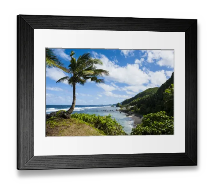 Framed Print : East Coast of Tutuila island, American Samoa, South Pacific Framed Print : East Coast of Tutuila island, American Samoa, South Pacific